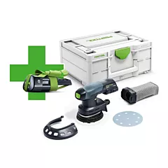 Festool accu excentrische schuurmachine + gratis ERGO accu ETSC 125-Basic