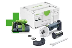 Festool haakse slijper + gratis 5,0 Ah accu AGC 18-125 EB-Basic-5,0