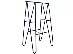 Klapschraag 175x114cm blauw gepoedercoat