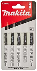 Makita decoupeerzaagbladenset meerdere materialen 5-delig A-86882