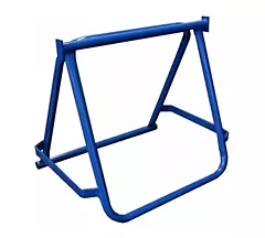 Metselschraag 40x40cm blauw gepoedercoat