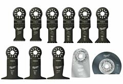 Milwaukee Multitool bladenset Starlock algemene (11-delig)