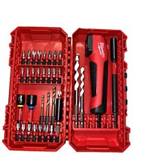 Milwaukee Schroefbitset SHOCKWAVE 35-delig Bits, doppen, boren, haakse bithouder Packout ready