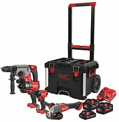 Milwaukee 18V FUEL combiset 4-kit powerpack