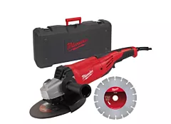 Milwaukee haakse slijper AG 22-230 D-SET DMS 230mm 2200W