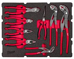 Milwaukee Foam Inlay PACKOUT tangenset (8-delig)