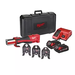 Milwaukee perstang M18 BLHPT-202CV SET 3x V-profiel bek 15/22/28 2x 2Ah