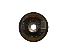Rhodius afbraamschijf RS38 127 x 7 x 22,23 mm voor rvs