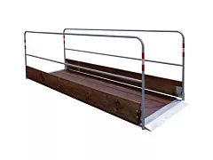 Loopbrug Hout 3.20 x 1.00 m