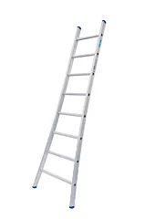 Solide ladder enkel 8 sporten met uitgebogen bomen