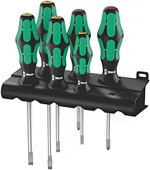 Wera Kraftform schroevendraaierset 334/6 Plus Lasertip 6-delig