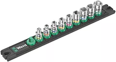 Wera doppenset magneetstrip A 4 zyklop 1/4'' 9-delig