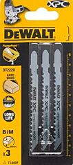 DeWALT decoupeerzaagbladen XPC BiM 100x6x60mm T144DF