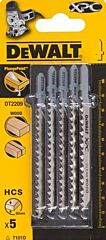 DeWALT decoupeerzaagbladen XPC HCS 100x6x60mm T101D