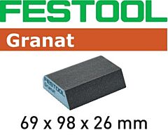 Festool schuurblok granat 69x98x26 120 CO GR/6