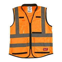 Milwaukee Veiligheidshesje Hi-vis Premium klasse 2 oranje - L/XL