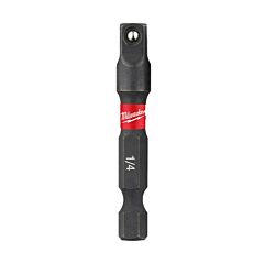 Milwaukee Dopadapter SHOCKWAVE Hex - 1/4 aandrijfvierkant