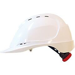 M-safe abs helm mh6020 draaiknop wit