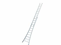 Solide reformladder 2x12sp. open voet ongecoat