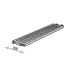 Ringscaff vloerdeel 0,73 x 0,32 m