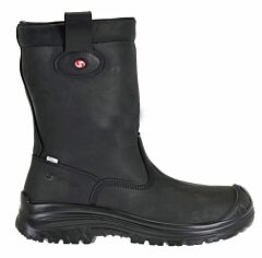 Werklaarzen S3 + KN Sixton Montana zwart gevoerd maat 45