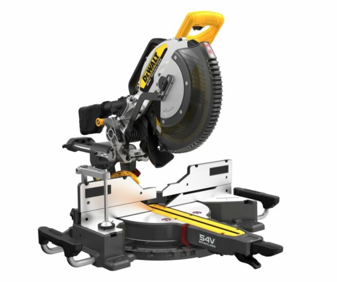 Aanpassingsvermogen Vervullen Vermelden DeWALT afkortverstekzaag DCS781N-XJ 54V XR FLEXVOLT 305mm