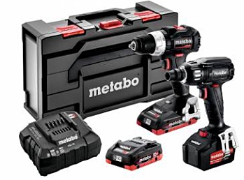 envelop ademen Verspreiding Metabo combi-set BS 18LT BL schroefboormachine + SSD 18 LTX 400 BL SE  slagschroevendraaier