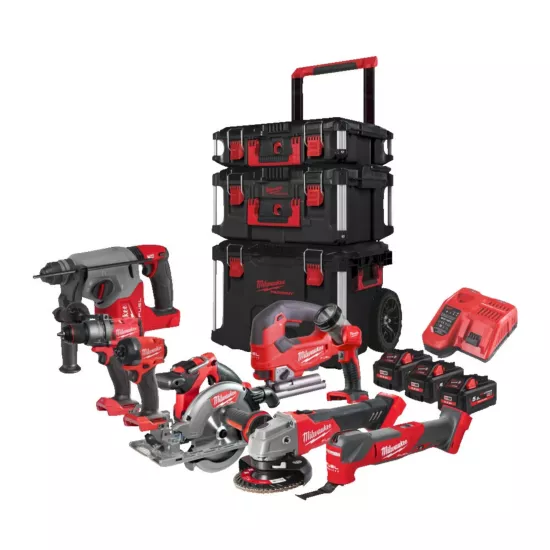 Milwaukee combiset M18 FUEL powerpack 8 kit FPP8C 553P