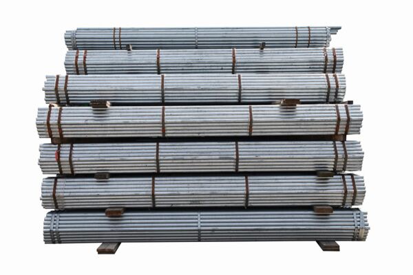 bundel andere Leeg de prullenbak Steigerbuis 4 meter 48,3 mm gegalvaniseerd