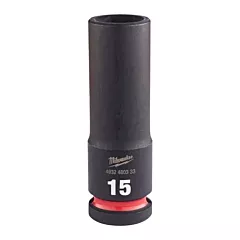 Milwaukee Dop SHOCKWAVE 1/2'' lang 15mm