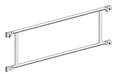 Layher dubbele leuning 1.80 meter