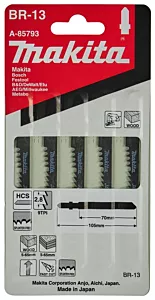 Makita decoupeerzaagbladen A-85793 hout/kunststof 70mm
