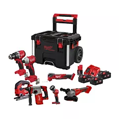 Milwaukee combiset M18 FPP7C-503P 7-kit 